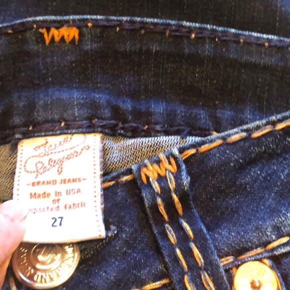 True religion multi colored stitching size 27 - Picture 5 of 7